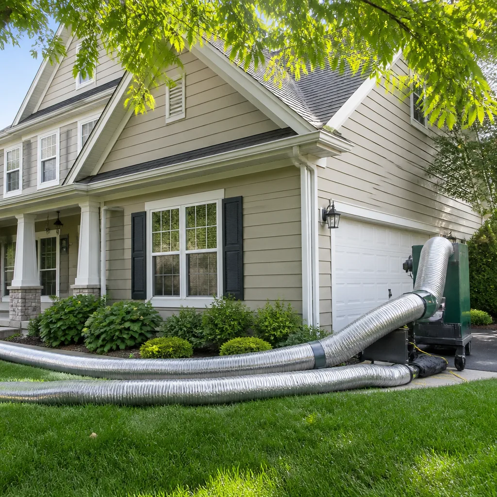 Whole-home duct cleaning